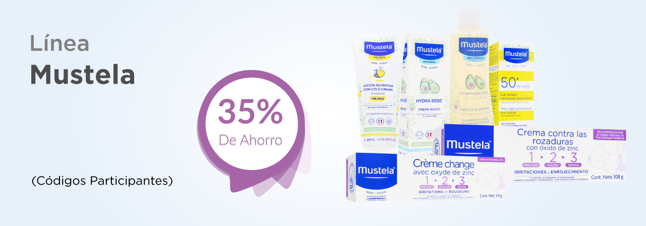 Linea mustela con 35% de ahorro
